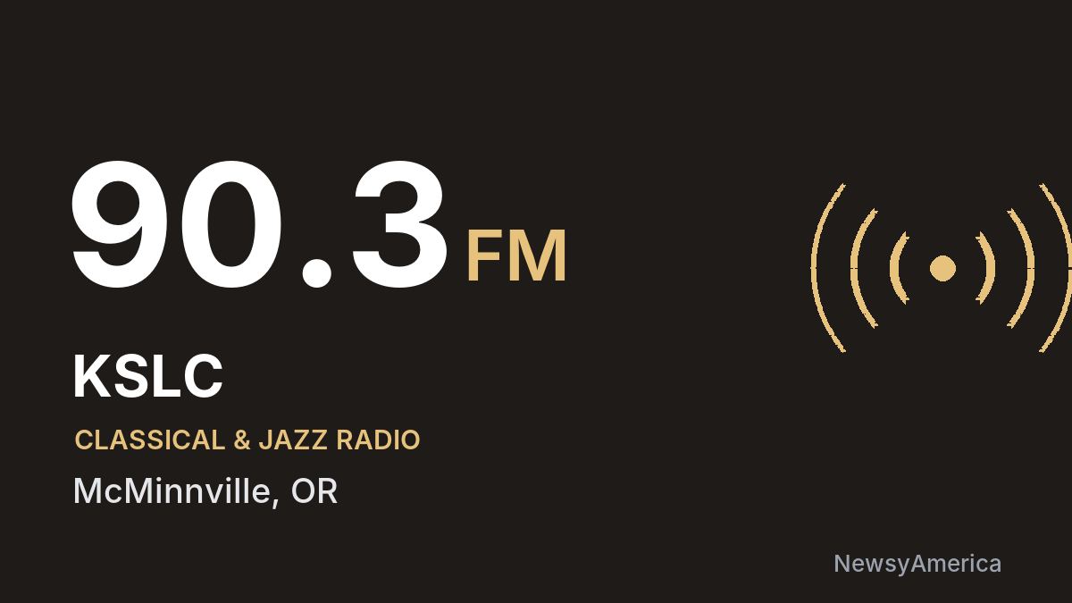 KSLC 90.3 FM – McMinnville