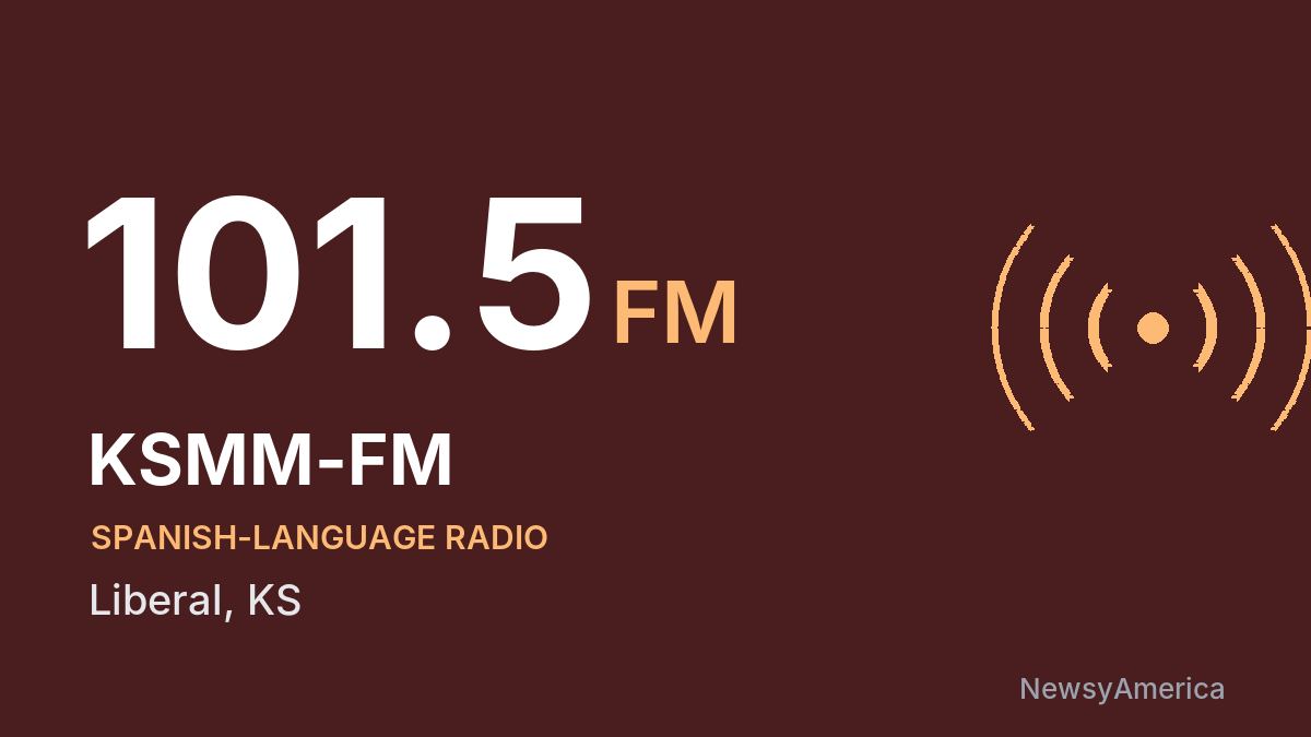 KSMM-FM 101.5 FM – Liberal