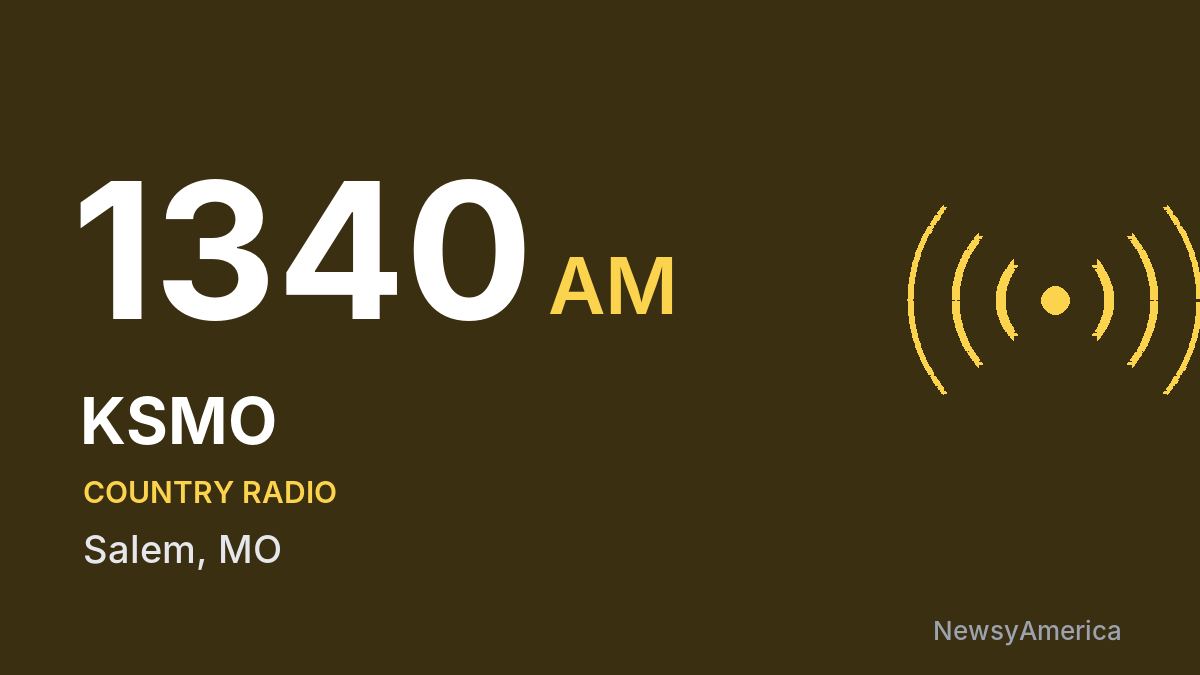 KSMO 1340 AM – Salem