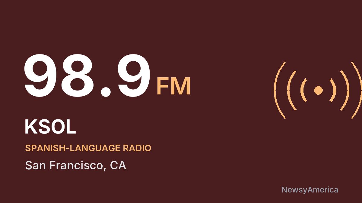 KSOL 98.9 FM – San Francisco