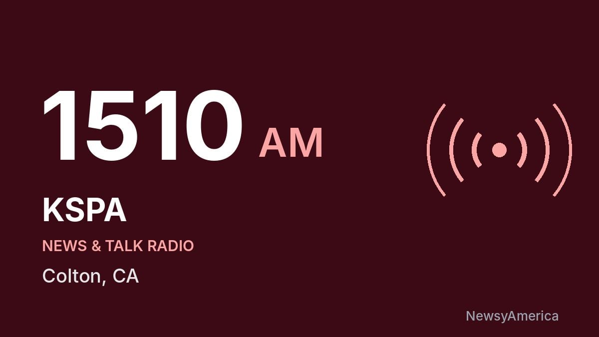 KSPA 1510 AM – Colton