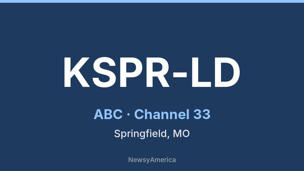 KSPR-LD – ABC 33 Springfield