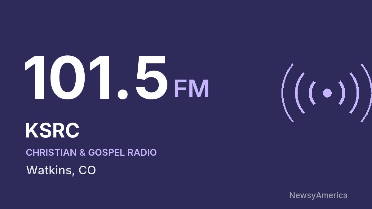 KSRC 101.5 FM – Watkins