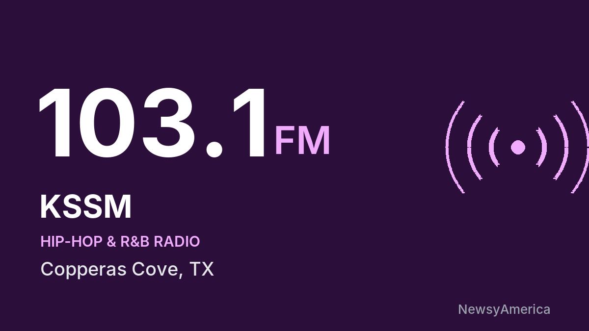 KSSM 103.1 FM – Copperas Cove