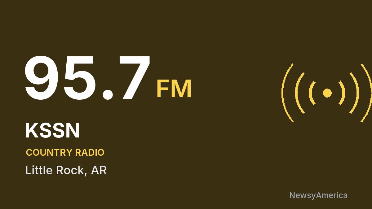 KSSN 95.7 FM – Little Rock
