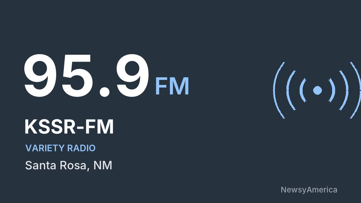 KSSR-FM 95.9 FM – Santa Rosa
