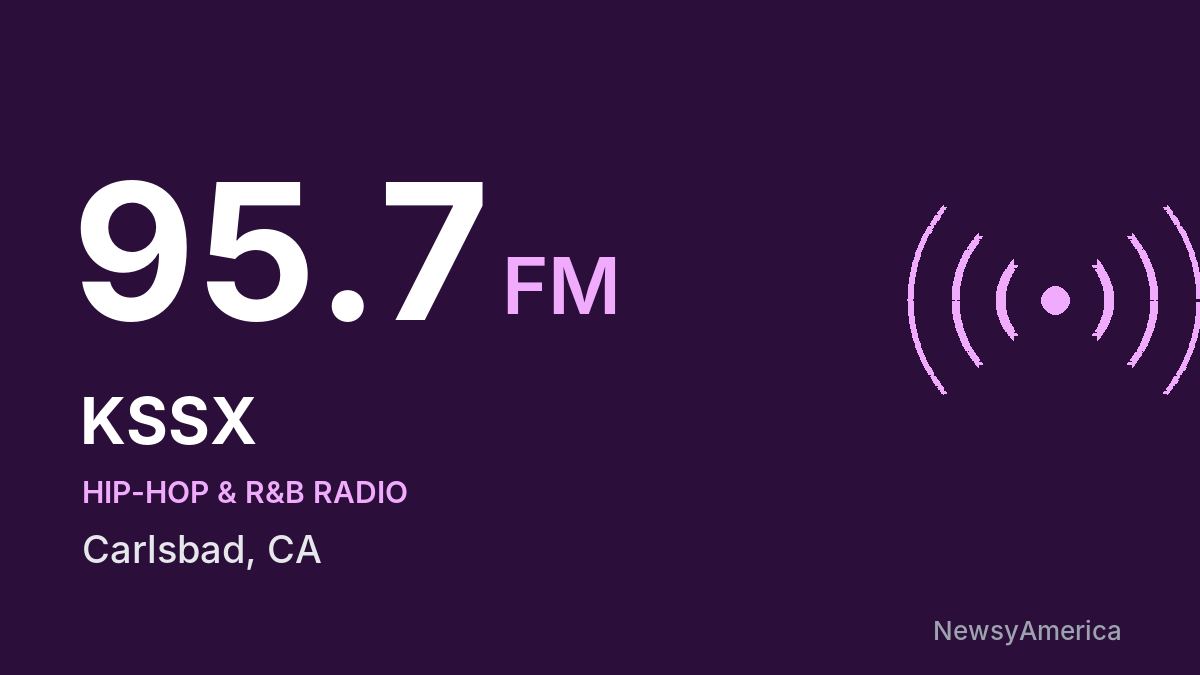 KSSX 95.7 FM – Carlsbad