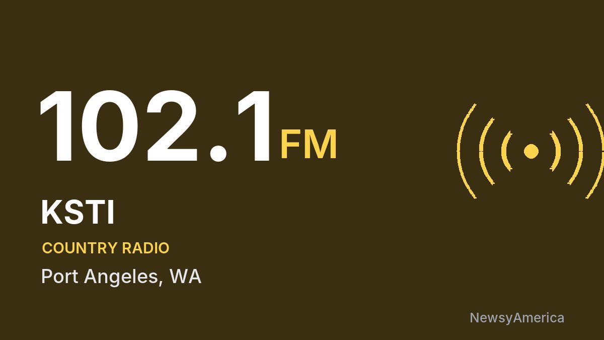 KSTI 102.1 FM – Port Angeles