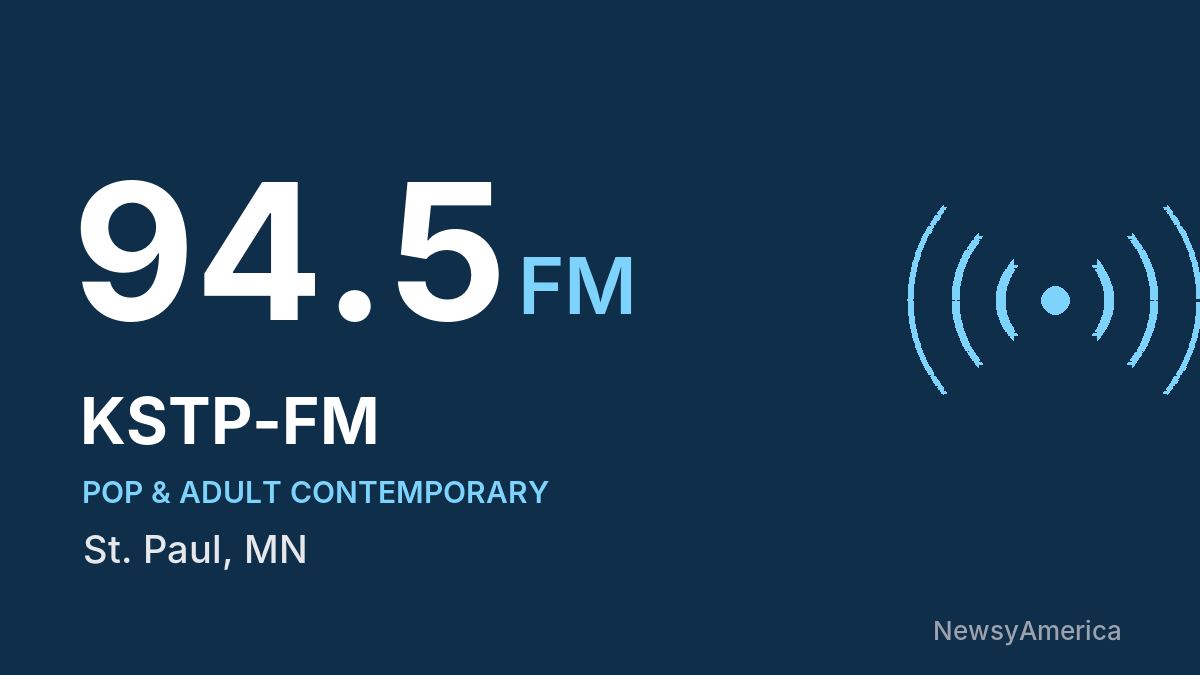 KSTP-FM 94.5 FM – St. Paul
