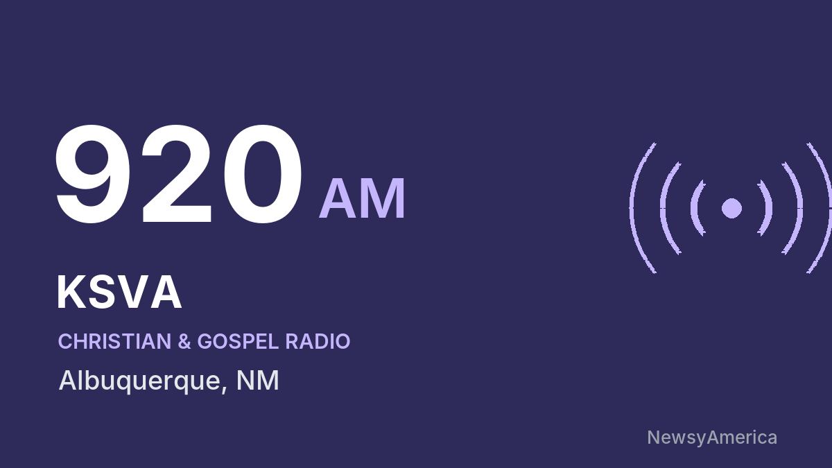 KSVA 920 AM – Albuquerque