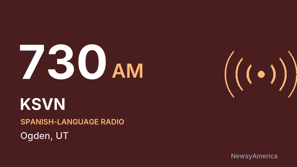 KSVN 730 AM – Ogden