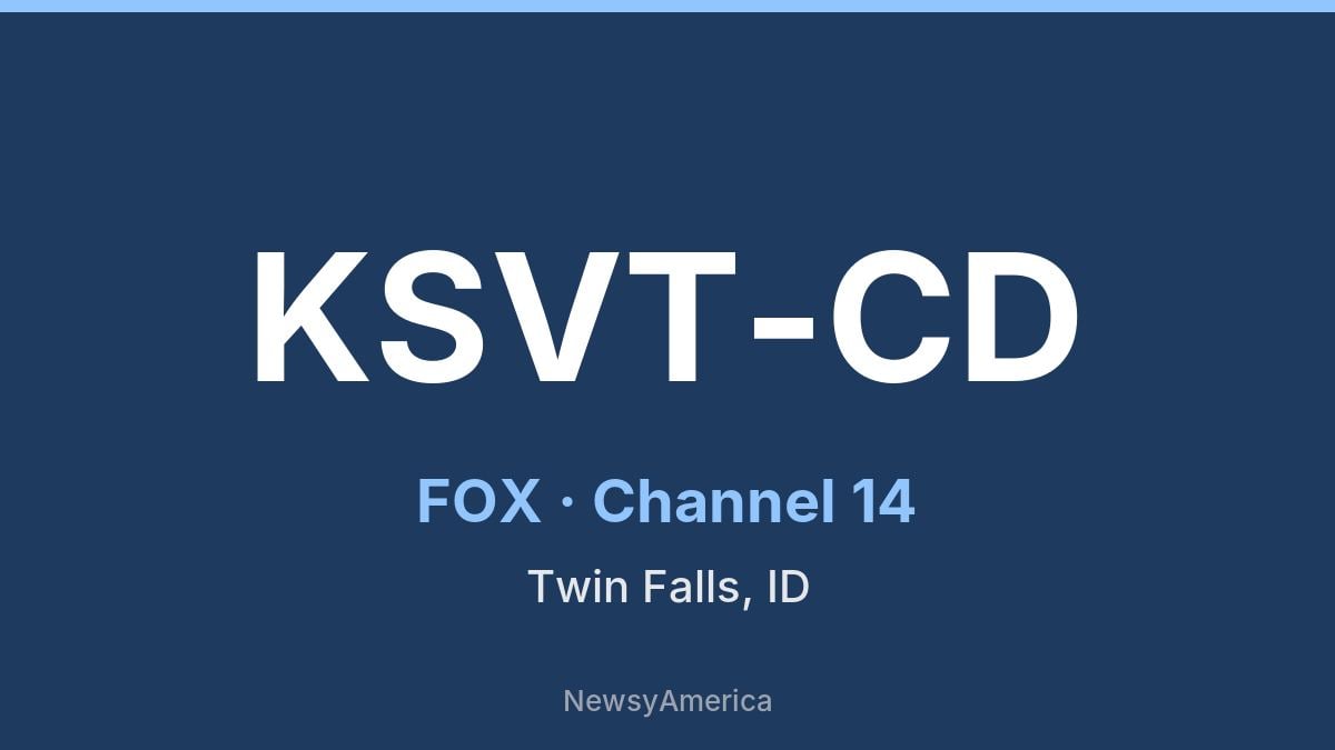 KSVT-CD – FOX 14 Twin Falls