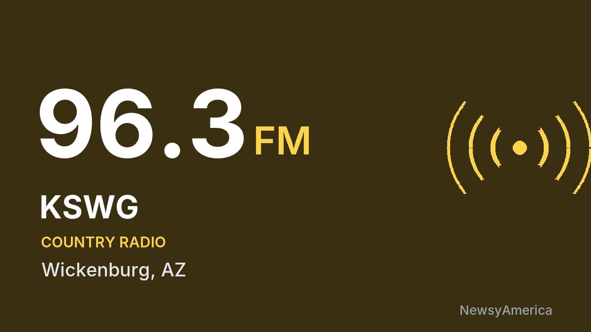 KSWG 96.3 FM – Wickenburg