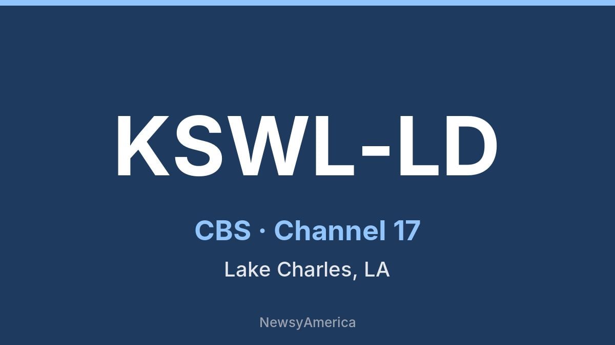 KSWL-LD – CBS 17 Lake Charles