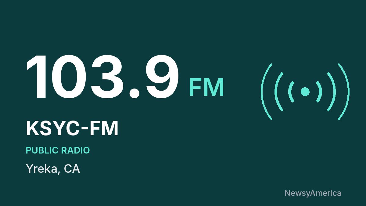 KSYC-FM 103.9 FM – Yreka
