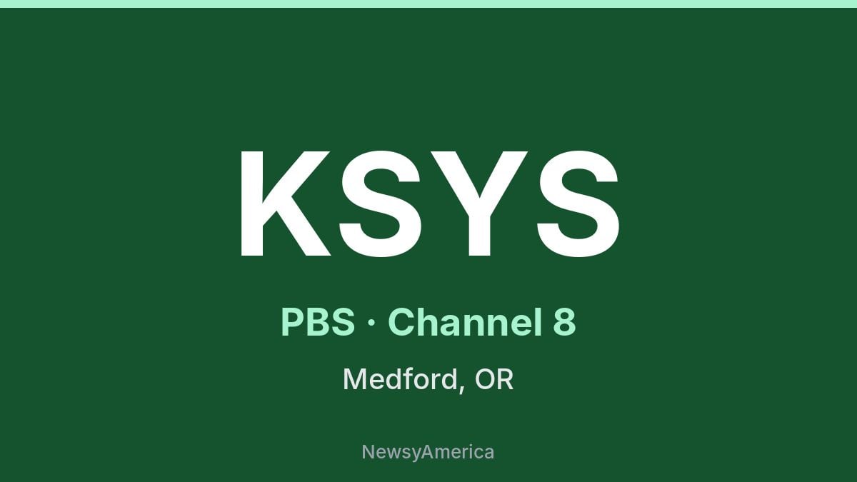 KSYS – PBS 8 Medford