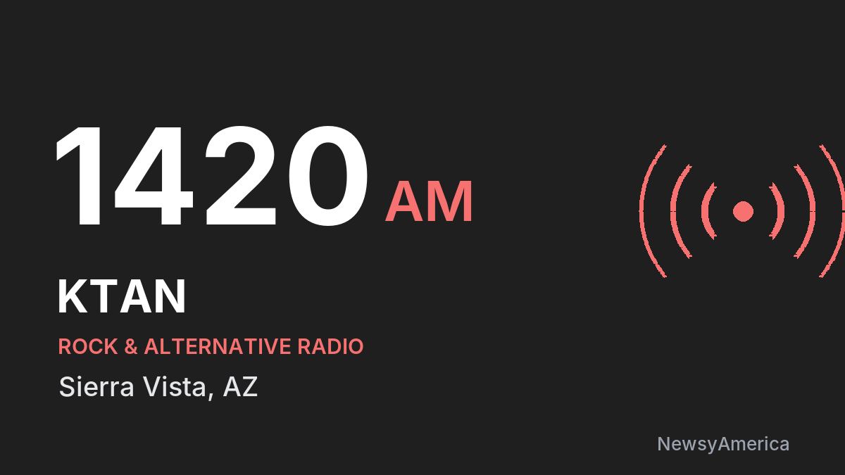 KTAN 1420 AM – Sierra Vista