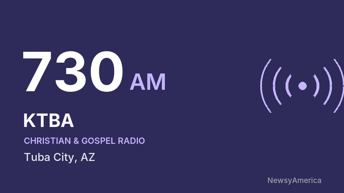KTBA 730 AM – Tuba City