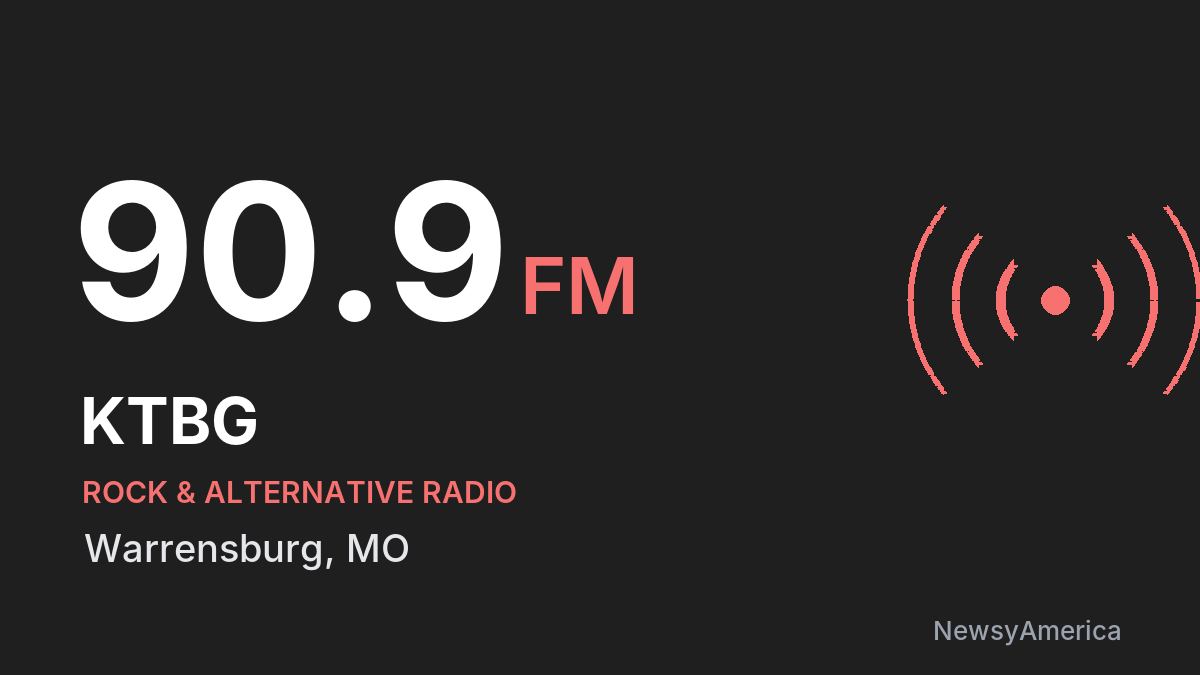 KTBG 90.9 FM – Warrensburg