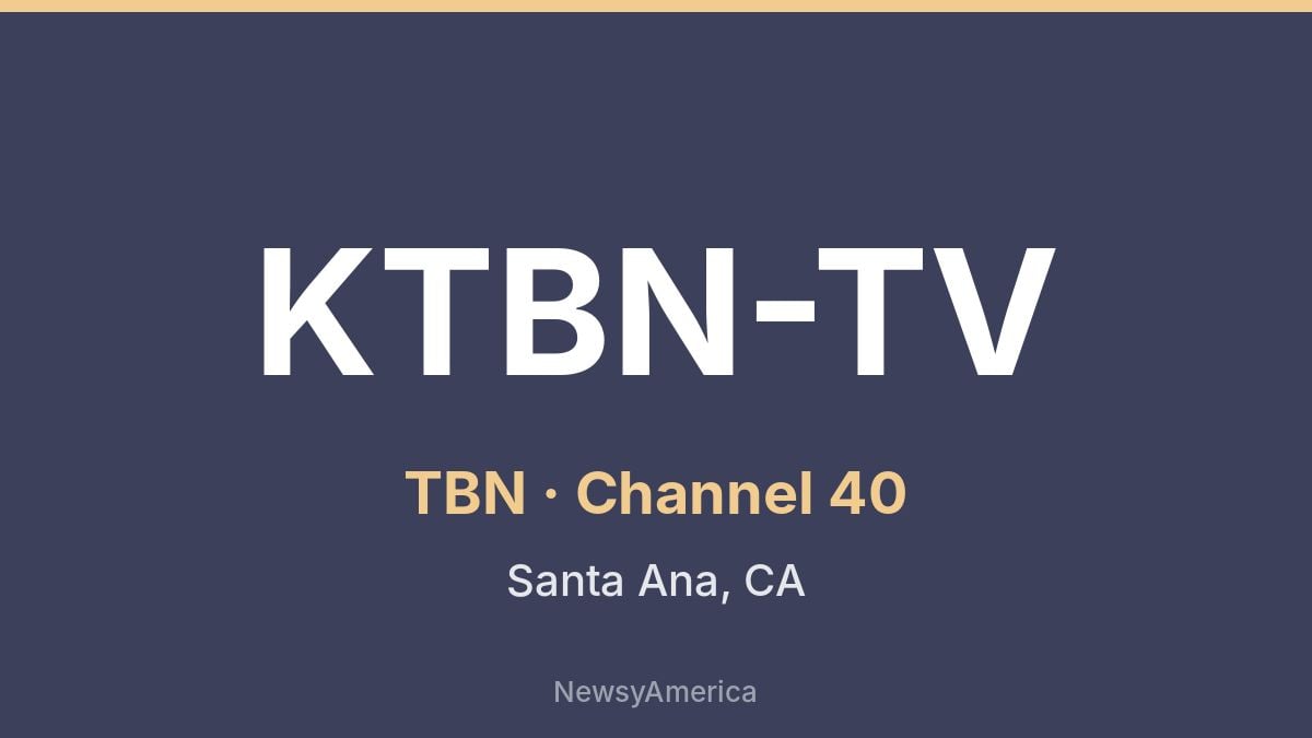 KTBN-TV – TBN 40 Los Angeles