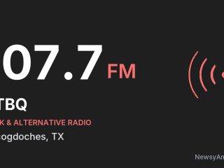KTBQ 107.7 FM, Nacogdoches, TX