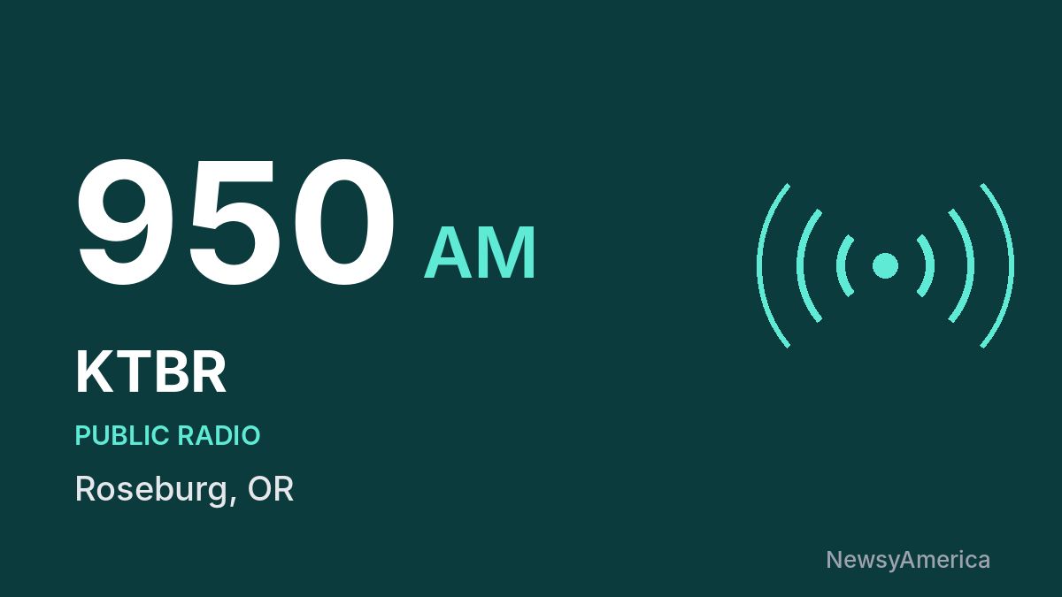 KTBR 950 AM – Roseburg