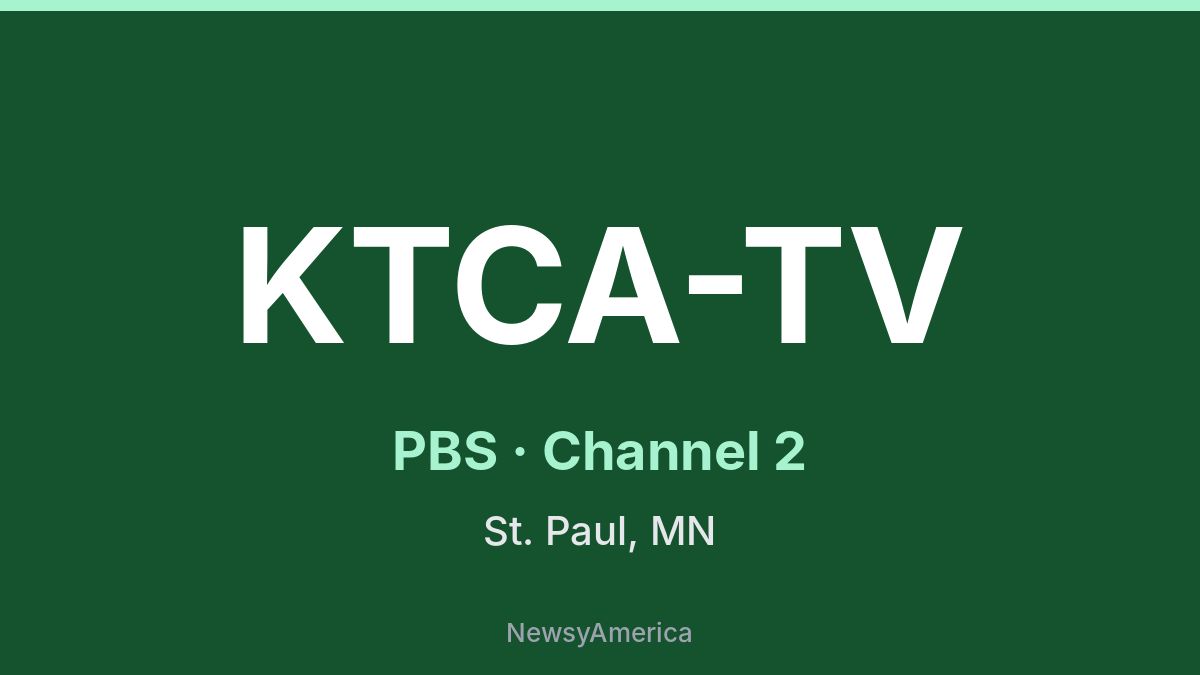 KTCA-TV – PBS 2 Minneapolis