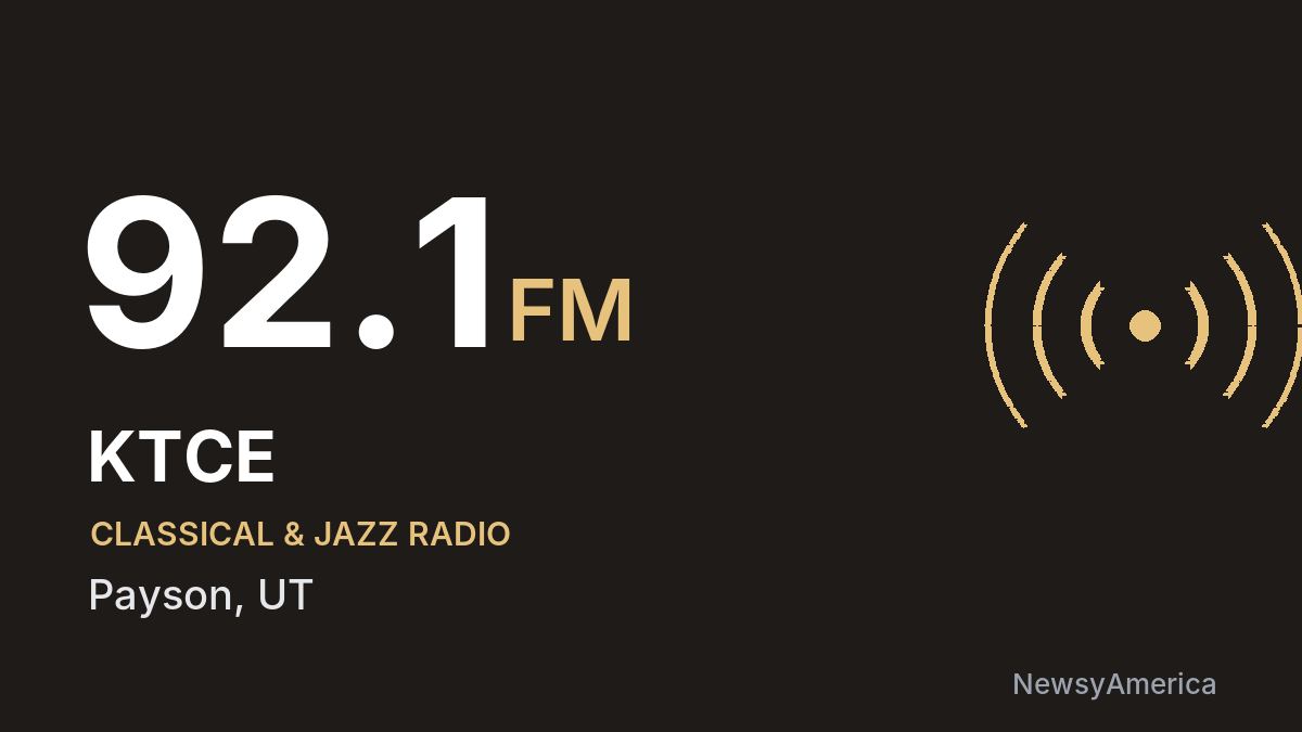 KTCE 92.1 FM – Payson