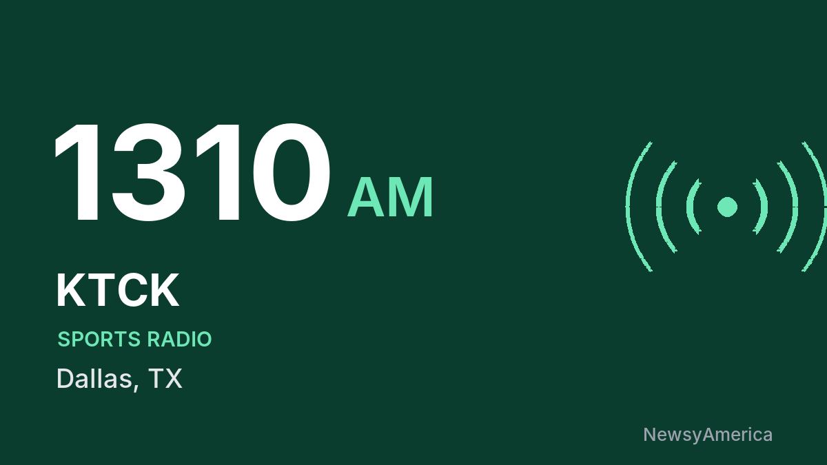 KTCK 1310 AM – Dallas