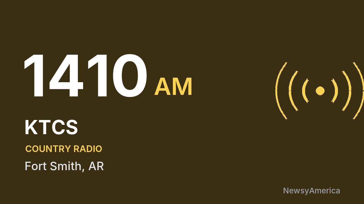 KTCS 1410 AM – Fort Smith