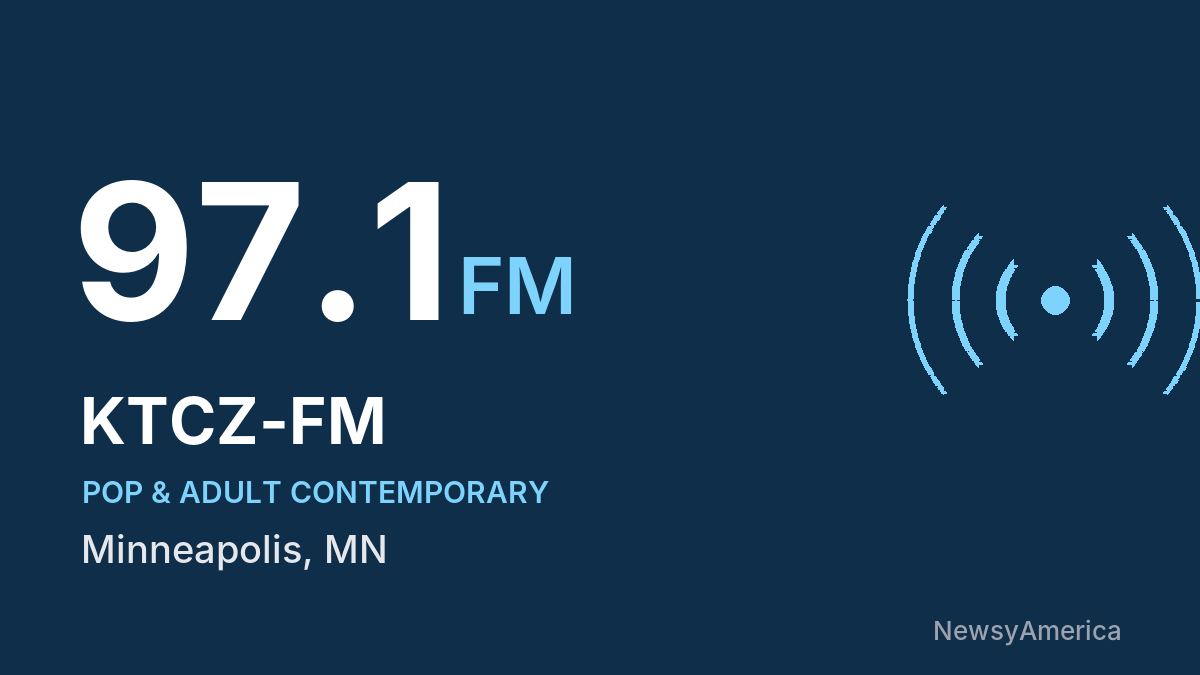 KTCZ-FM 97.1 FM – Minneapolis
