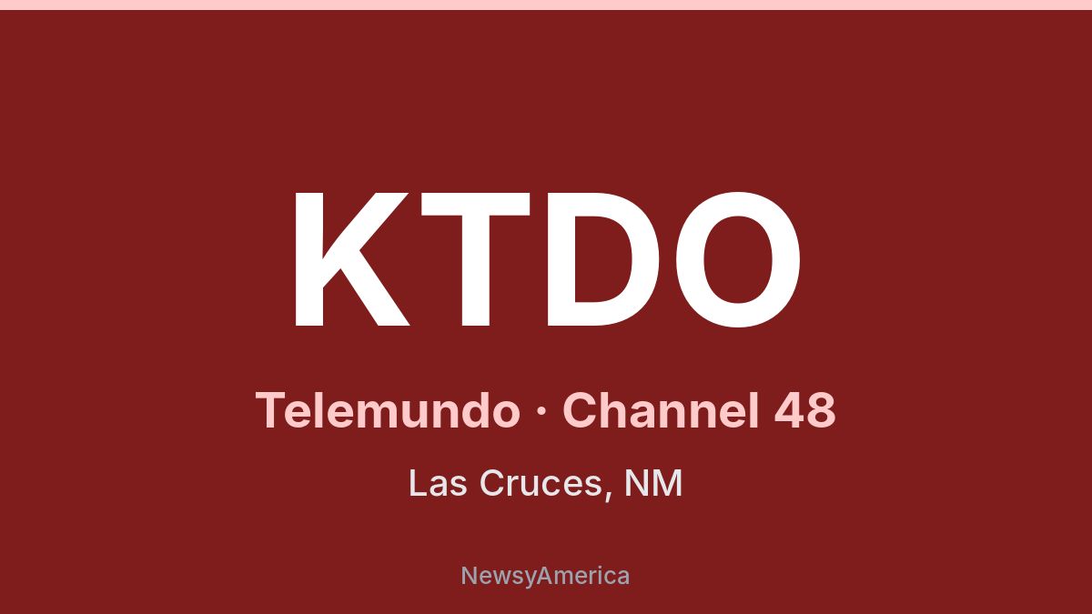 KTDO – Telemundo 48 El Paso