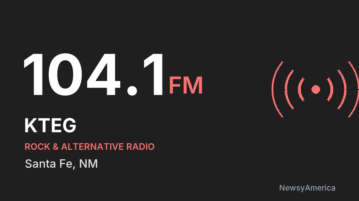 KTEG 104.1 FM – Santa Fe