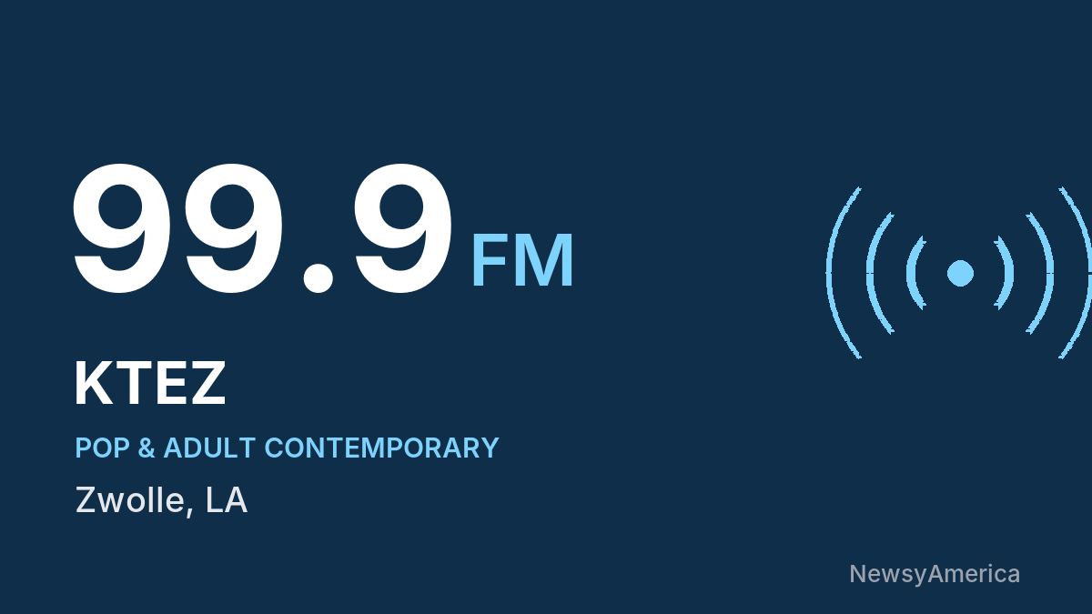 KTEZ 99.9 FM – Zwolle