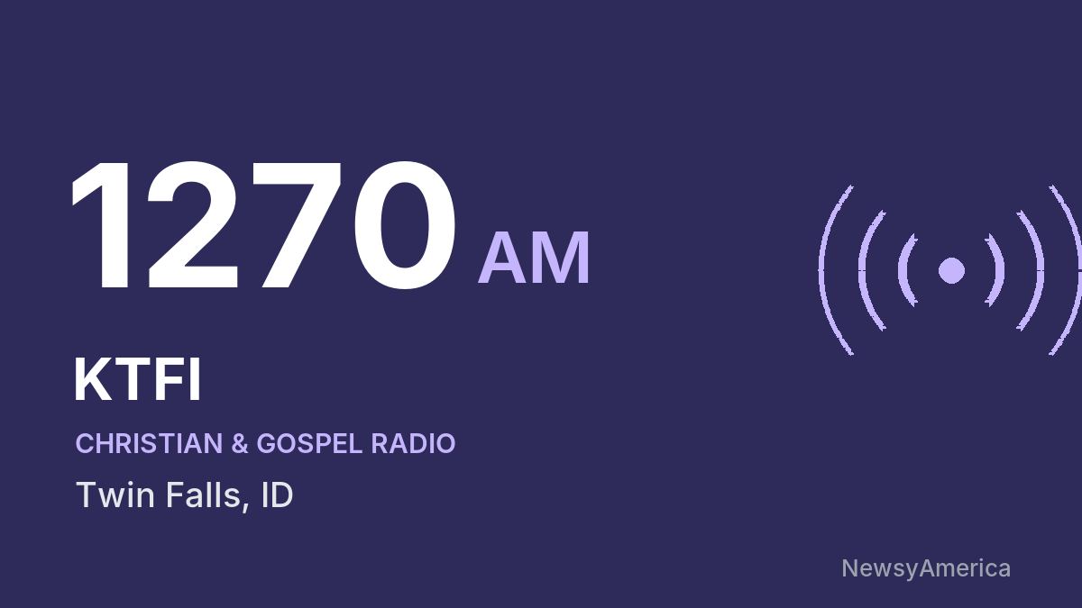 KTFI 1270 AM – Twin Falls