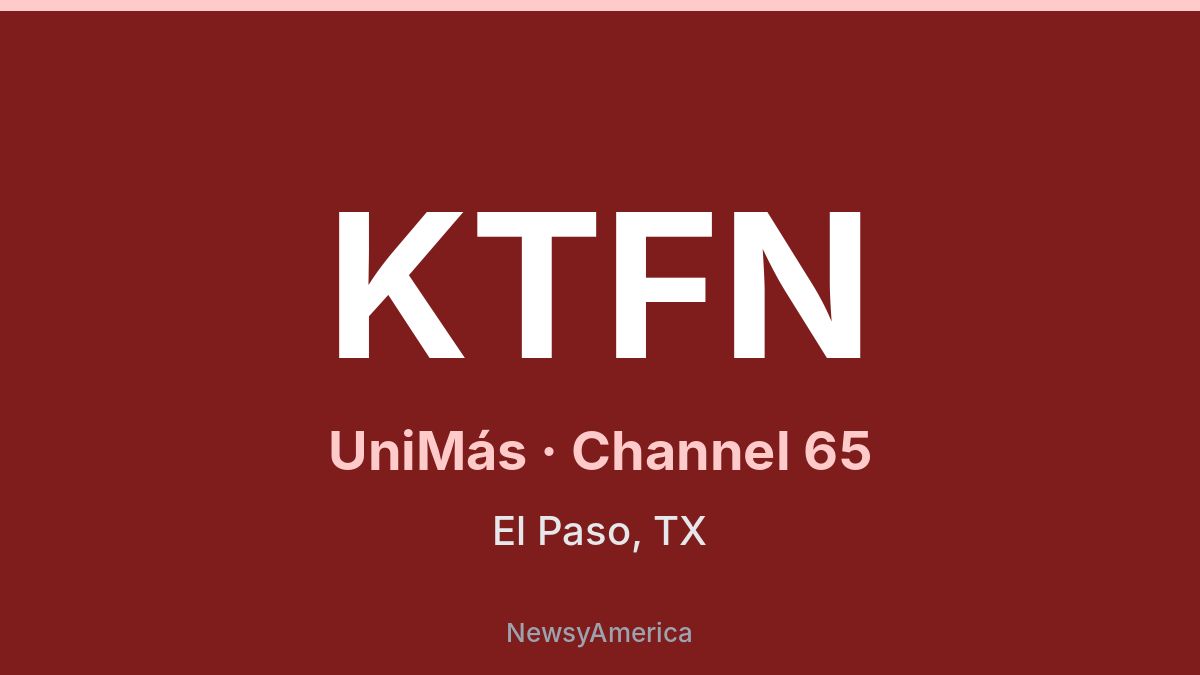 KTFN – UniMás 65 El Paso