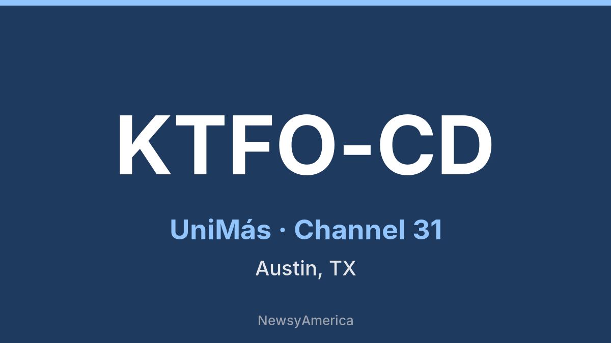 KTFO-CD – UniMás 31 Austin