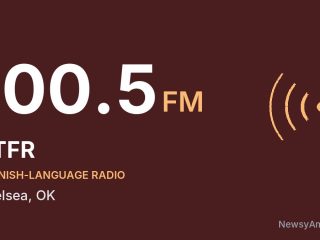 KTFR 100.5 FM, Chelsea, OK