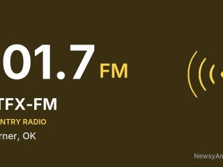 KTFX-FM 101.7 FM, Warner, OK