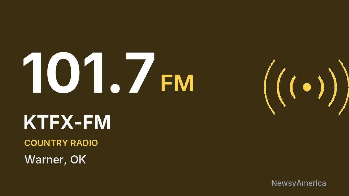 KTFX-FM 101.7 FM – Warner