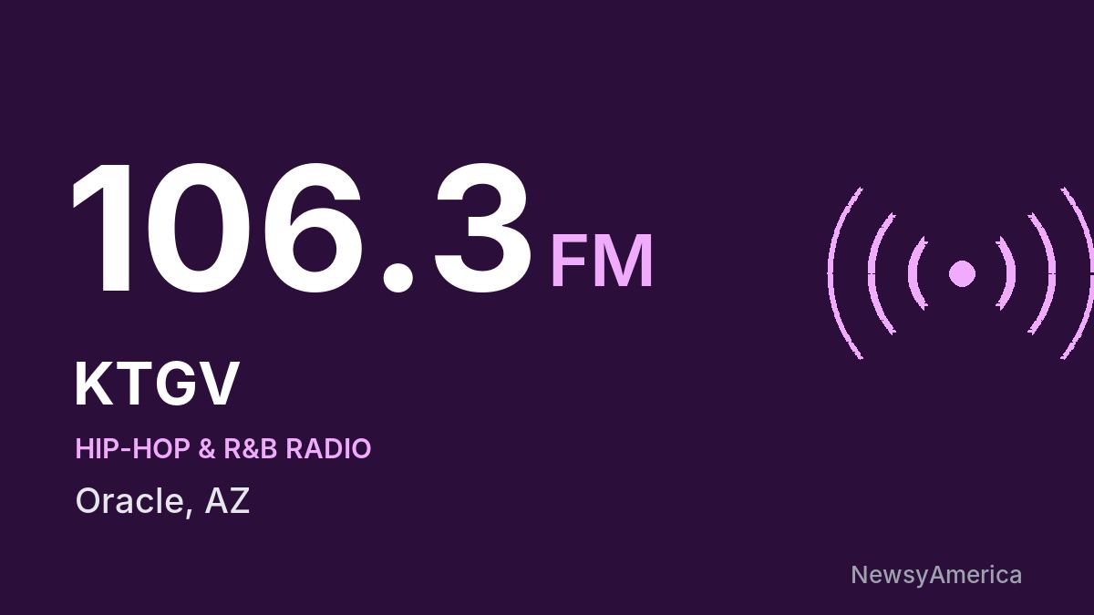 KTGV 106.3 FM – Oracle