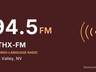 KTHX-FM 94.5 FM, Sun Valley, NV