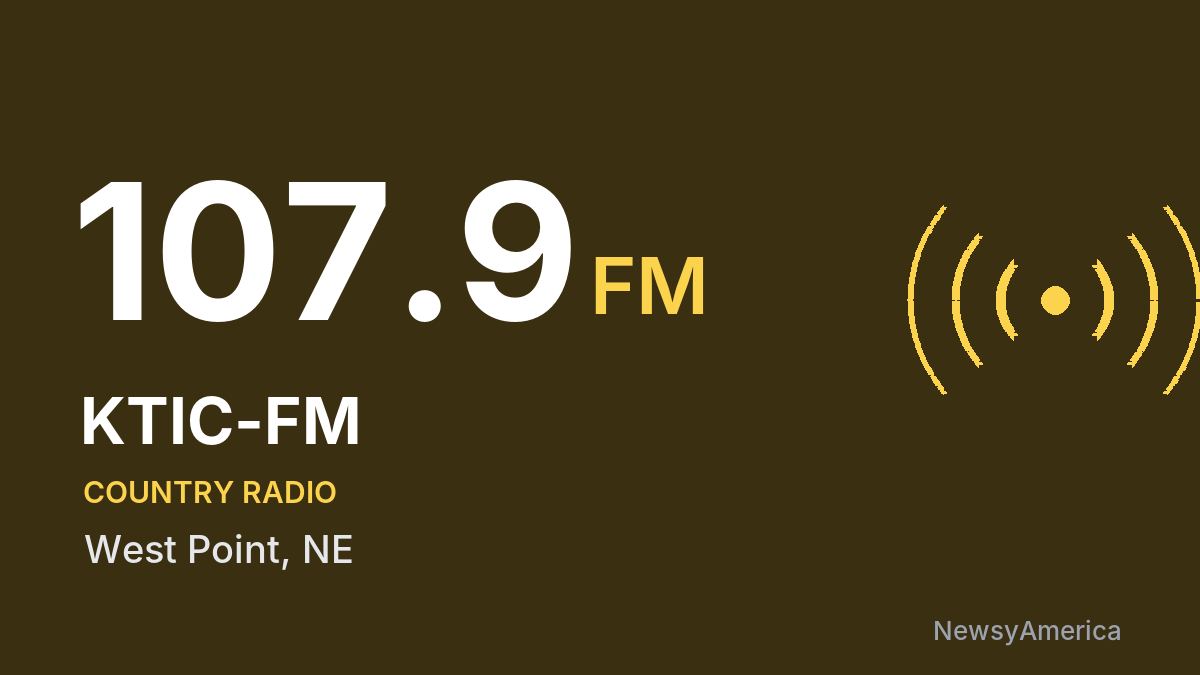 KTIC-FM 107.9 FM – West Point
