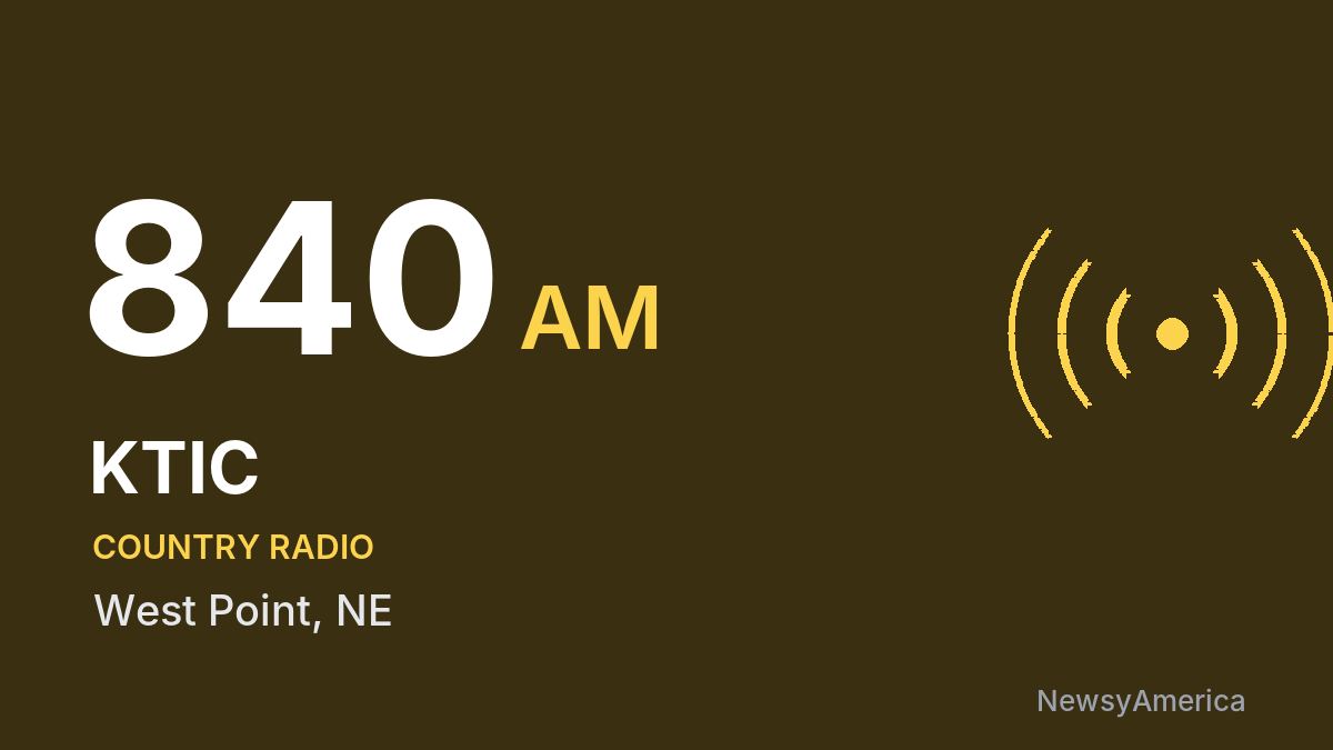 KTIC 840 AM – West Point