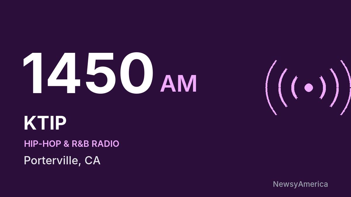 KTIP 1450 AM – Porterville