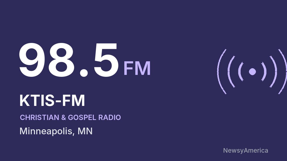 KTIS-FM 98.5 FM – Minneapolis
