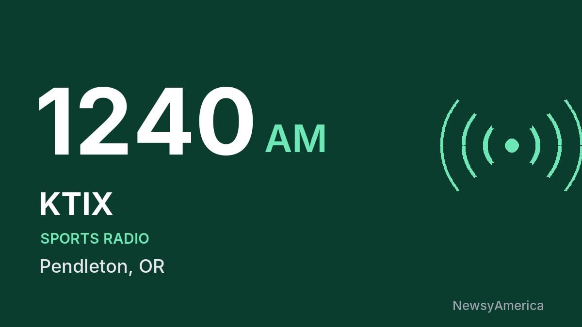 KTIX 1240 AM – Pendleton