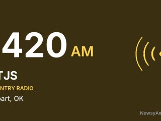 KTJS 1420 AM, Hobart, OK