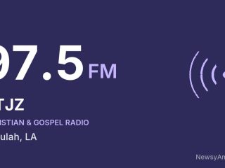 KTJZ 97.5 FM, Tallulah, LA