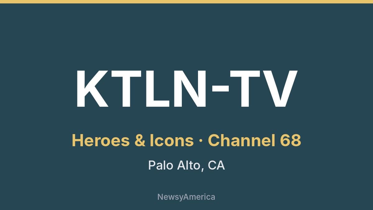KTLN-TV – Heroes & Icons 68 San Francisco